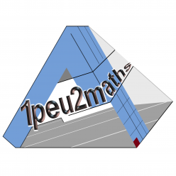 Logo du site 1peu2maths